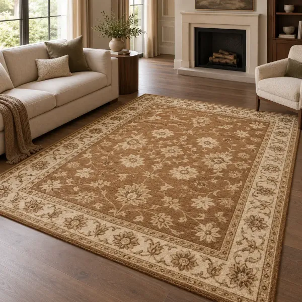 Premium Bhadohi Carpet handwoven on traditional loom